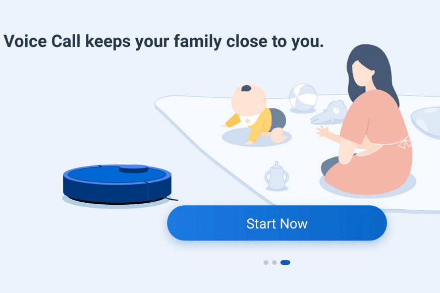 Die Möglichkeiten des Sprachkommunikation-Features werden im Bild erklärt